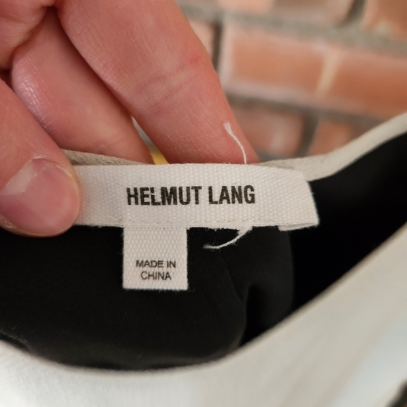 HELMUT Lang colorblock dress sz Small - Picture 5 of 10